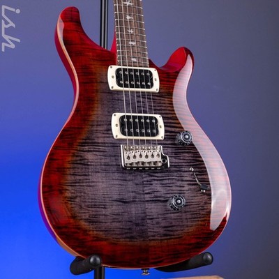 PRS SE Custom 24 Charcoal Cherry Burst