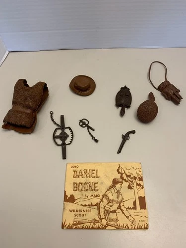 Marx Daniel Boone figure Accessories Rare