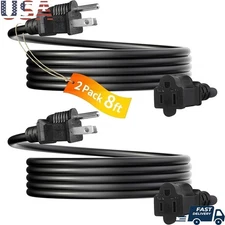 Heavy Duty Extension Cord 13A Weatherproof Flexible Indoor Outdoor ETL Certified