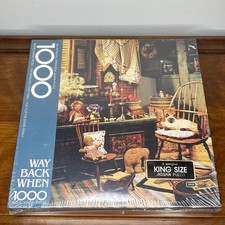 Vintage Spingbok Hallmark King Size 1000 Puzzle Jigsaw WAY BACK THEN SEALED NEW