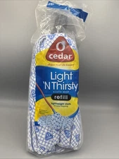 O-Cedar Light 'N Thirsty Cloth Mop Replacement Head Refill New Sealed