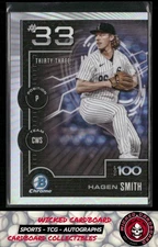 Hagen Smith 2025 Bowman Scouts Top 100 #BTP-33 Chicago White Sox