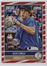 2026 Onyx Vintage Red & White Stripes 37/50 Sean Gamble #OV-SEGA 0j81