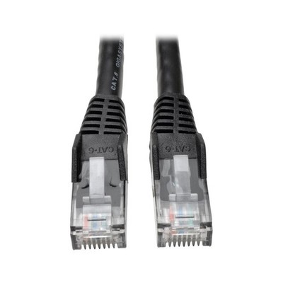 Eaton Cat6 Gigabit Snagless Molded UTP Patch Ethernet Cable, RJ45 Male-to-Male C
