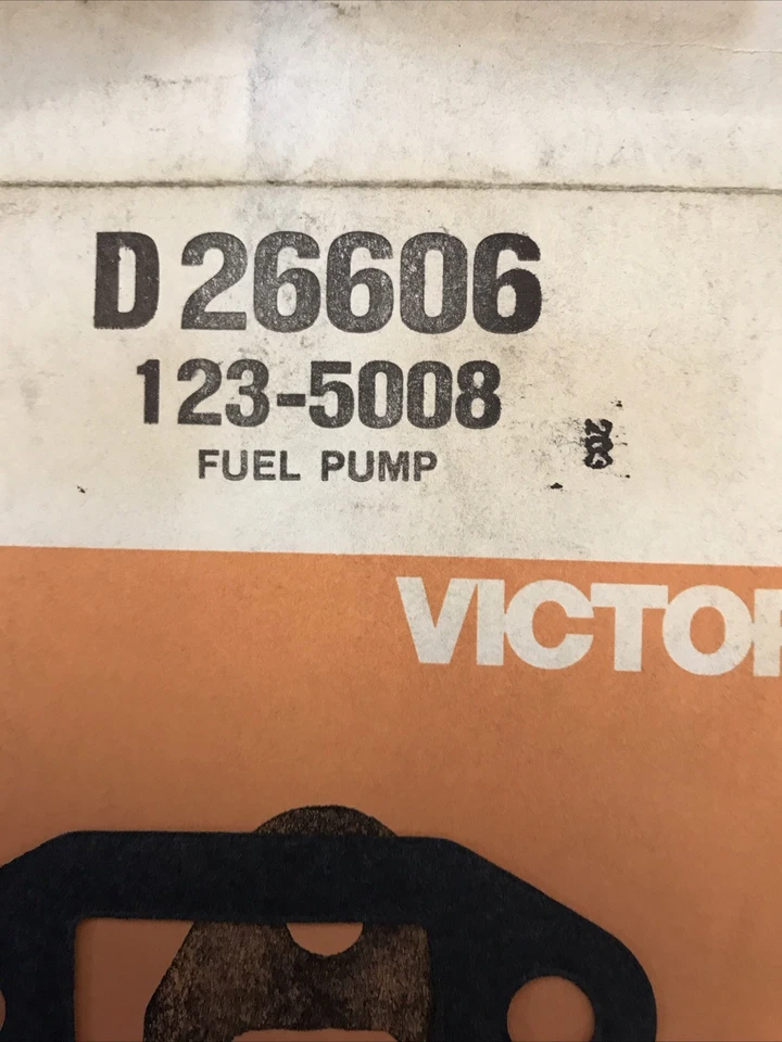 Junta de bomba de combustible Victor D26606 Foto 2 de 4