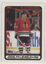 1990-91 Topps Jocelyn Lemieux #237 0a3
