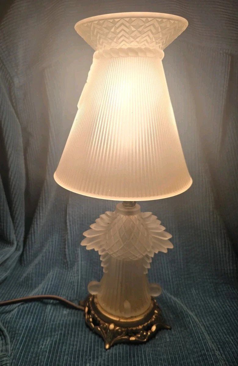 art glass table lamp products for sale | eBay