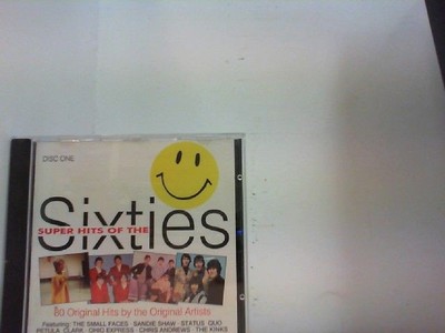 SUPER HITS OF THE SIXTIES  '' 80 Original Hits by the Original Artists '' ( Disc O
