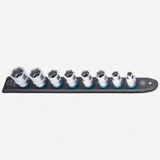 Hazet 900-sr8 12 Smartrail Metric Socket Set 10 - 24 Mm 8 Pieces