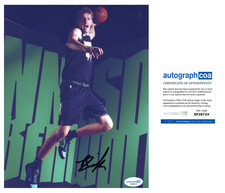 Rocco Zikarsky 'Minnesota Timberwolves' Signed 8x10 Photo NBA Australia ACOA