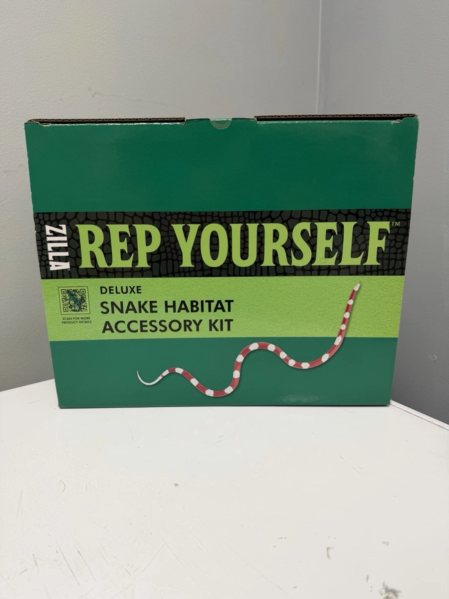 zilla deluxe snake habitat accessory kit | eBay