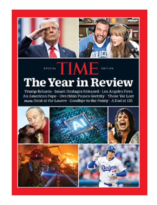 Time Year In Review 2025 Magazine