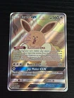 Pokémon TCG Eevee GX SM233 Full Art Black Star Promo Sun & Moon