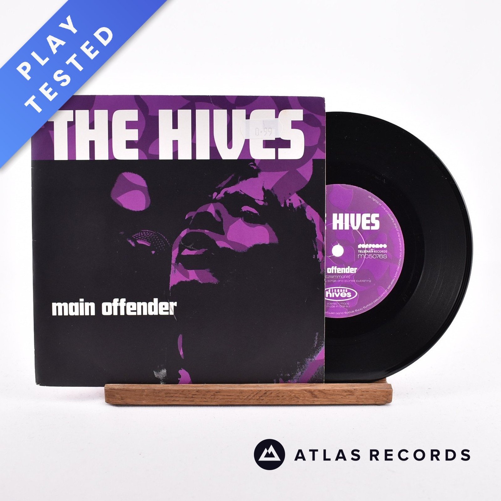 The Hives - Main Offender - 7"" Vinyl Record - EX/EX