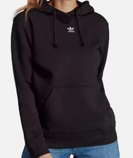 Women's Size M Adidas Originals Adicolor Essentials Hoodie Black - NWT
