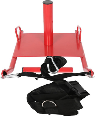 Power Speed Sled W/Harness&Padded Weighted Drag Sport Training Running Football 