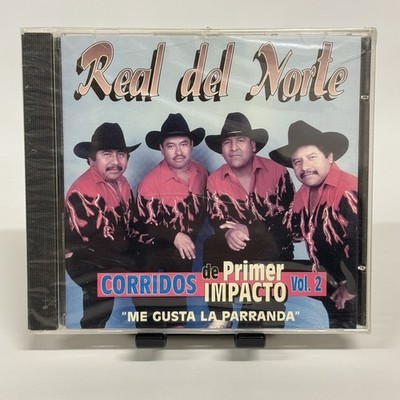 Real del Norte CD Corridos de Primer Impacto 1997 Me Gusta La Parranda Rare New