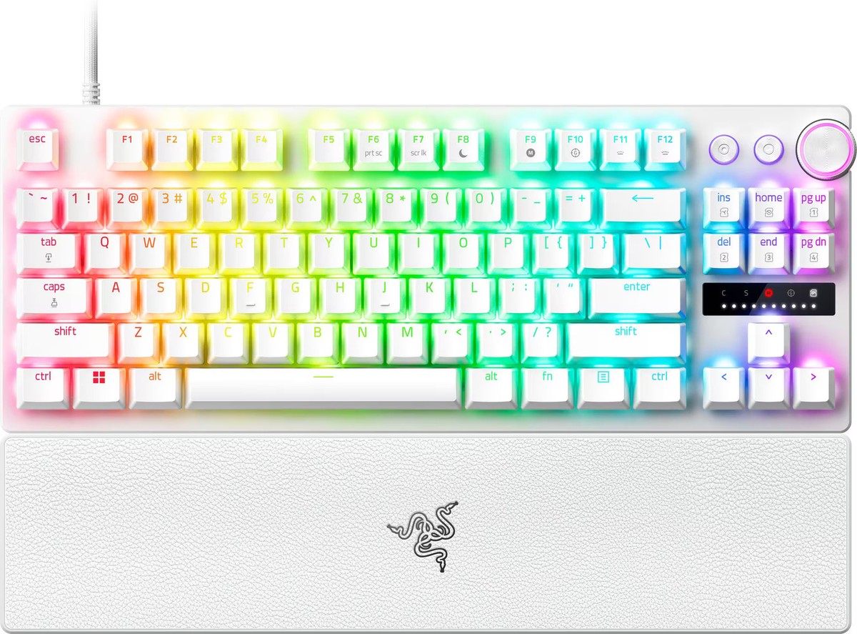 Razer - Huntsman V3 Pro TKL Wired Analog Optical Gaming