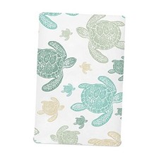 Tribal Sea Turtle Crib Sheets for Boys and Girls, Fitted Baby 52"L x 28"W 5