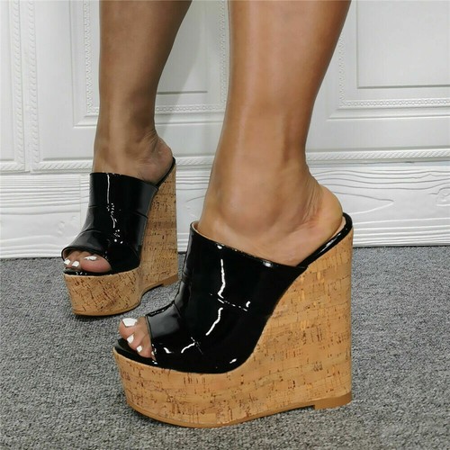 platform clog heels