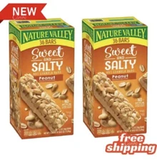 **2PK**Nature Valley Sweet & Salty Nut Peanut Granola Bars (36 ct.)~Total 72 ct.