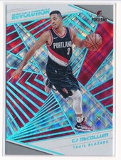 2018-2019 Panini Revolution Cosmic /100 CJ McCollum #95 Portland Trail Blazers
