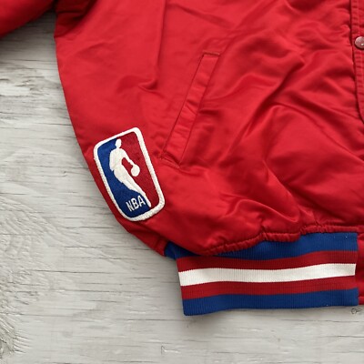 Vintage 80s NBA Starter Philadelphia 76ers Sixers Satin Vintage 80s NBA Starter Philadelphia 76ers Sixers Satin