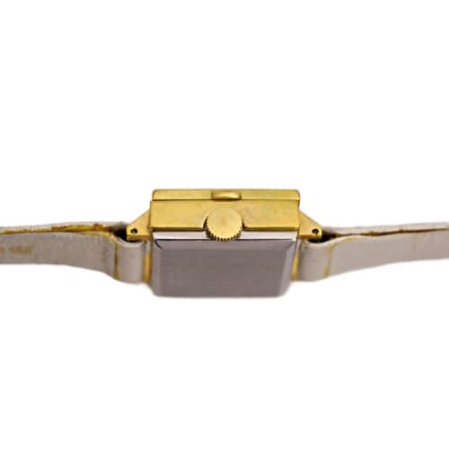 Bucherer Vintage 1970s Ladies Enamel Rose Dial Swiss Made 25mm 24510101 - Picture 6 of 10