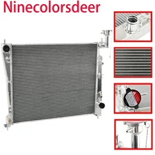 2 Row Aluminum Radiator For 2011-2021 Jeep Grand Cherokee Dodge Durango V6 V8