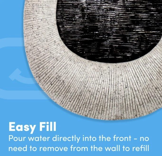 Teardrop Wall Fountain, Make Lemonade, Waterfall Feature, LED Lights - Image 3 of 4