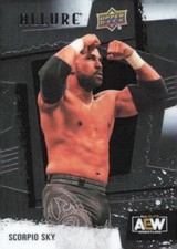 2023 UD Allure AEW Scorpio Sky #76