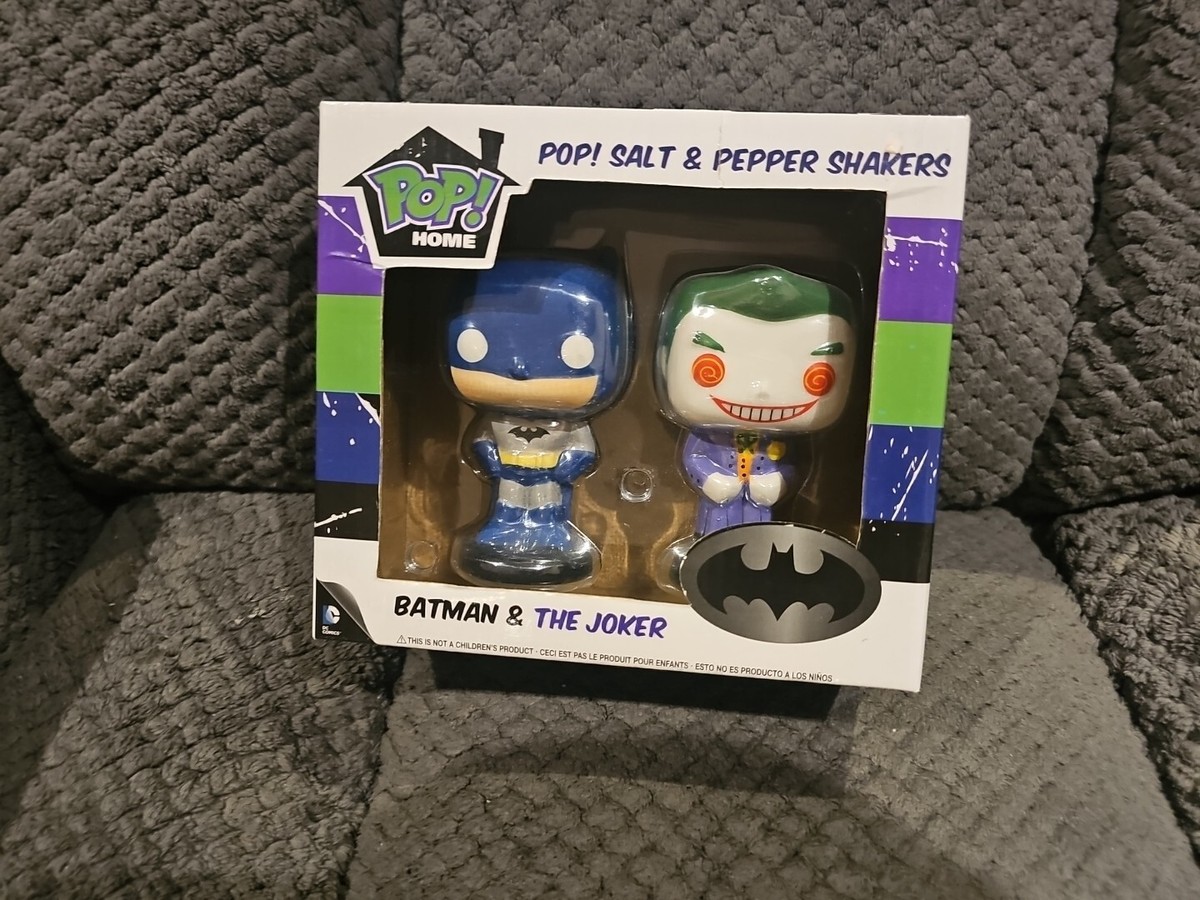 Funko pop　バットマン　ジョーカー　ソルトペッパーシェーカー NEW FUNKO POP! HOME DC COMICS BATMAN & THE JOKER SALT