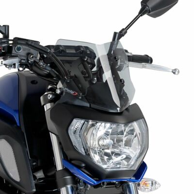 Puig Yamaha MT-07 Sportscheibe Windschutzscheibe 2018-20 (50% RABATT SALE) - leichte Tönung
