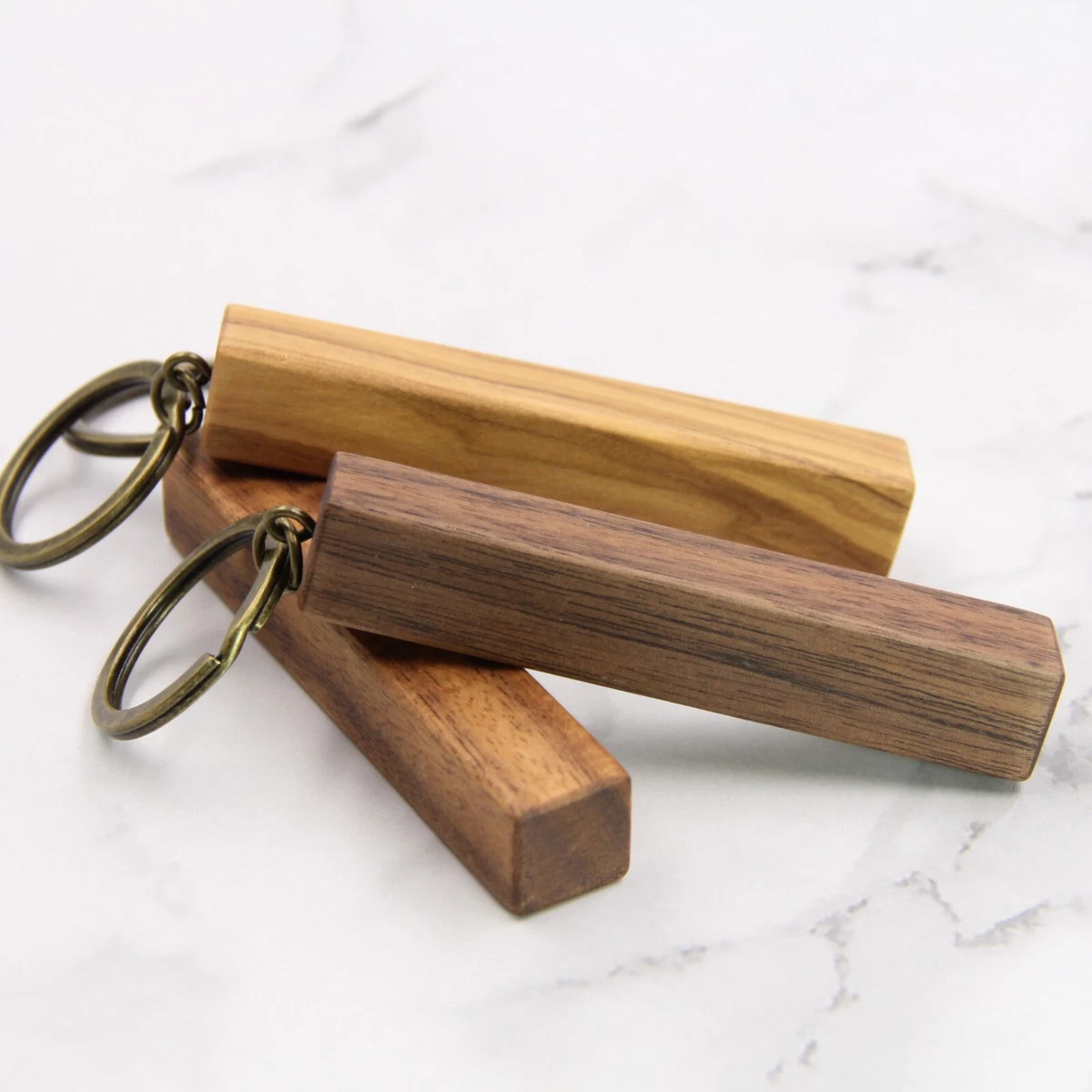 Custom Blank Wooden Keychain