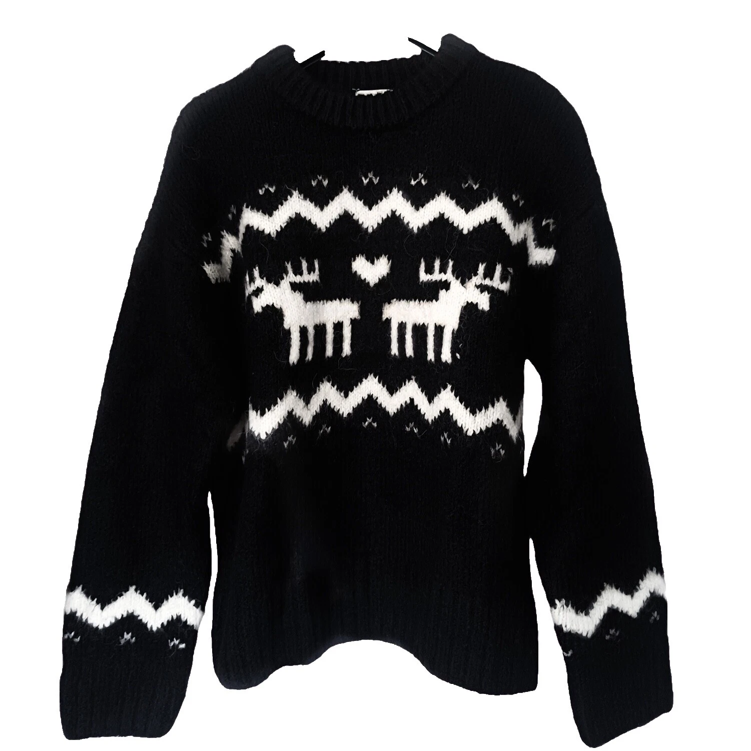 H&M Christmas Regular Size Sweaters for Women