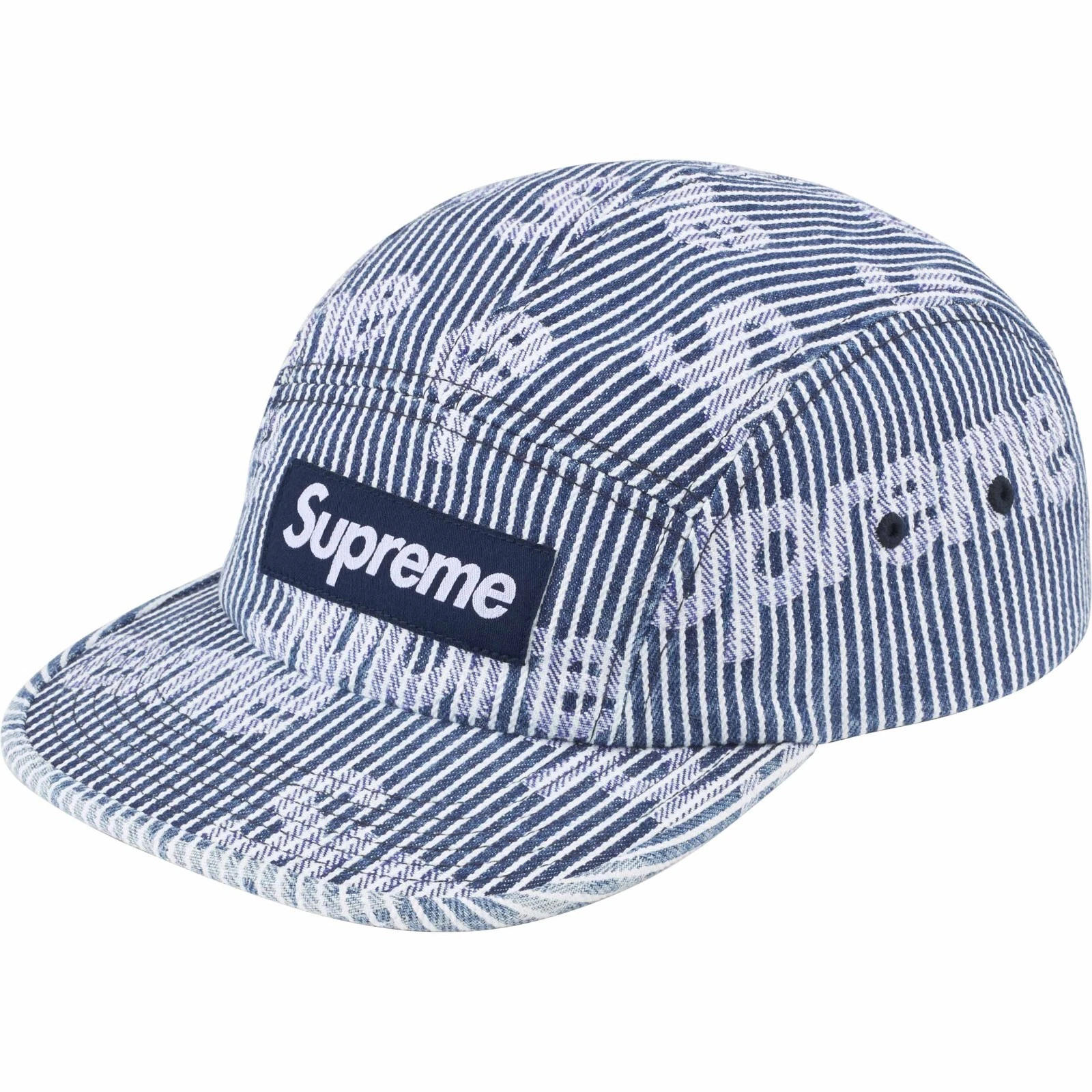 Casquette de camp en denim suprême (bande)