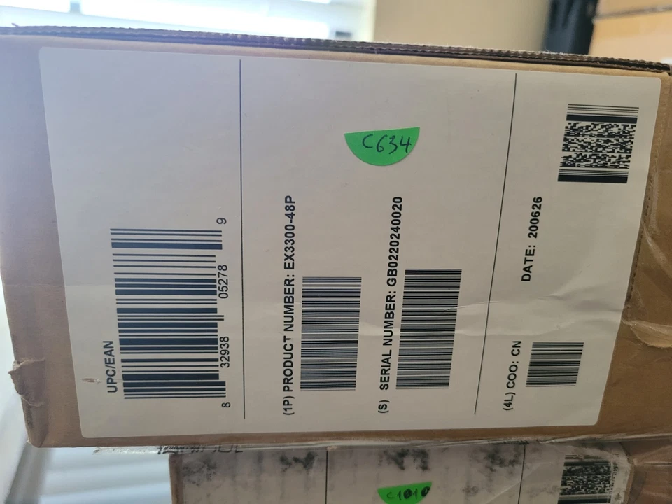 NEW SEALED - JUNIPER EX3300-48P - 48 PORT PoE+ GIGABIT SWITCH - Image 2 of 2