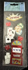 STICKERS LAS VEGAS NEW EK SUCCESS JOLEES DIMENSIONAL SPJJ033 810