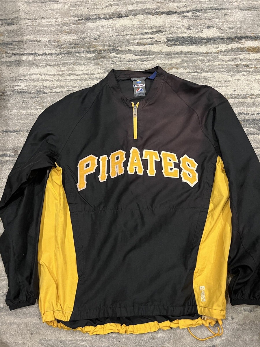 Pittsburg Pirates MLB 1/4 Zip Embroidered Warm-up Jacket