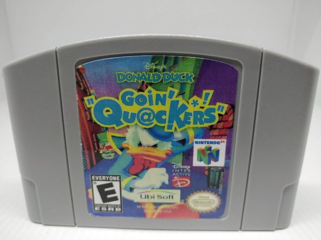 Donald duck nintendo sale 64