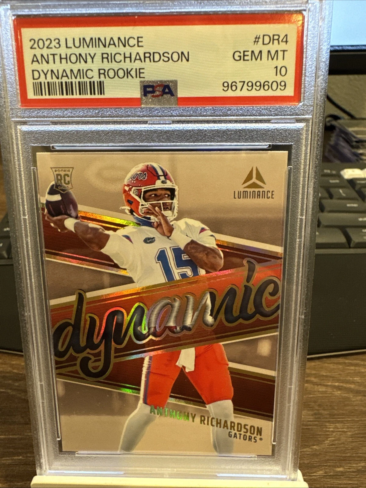 Anthony Richardson Panini Luminance Dynamic Rookies #DR4 Base