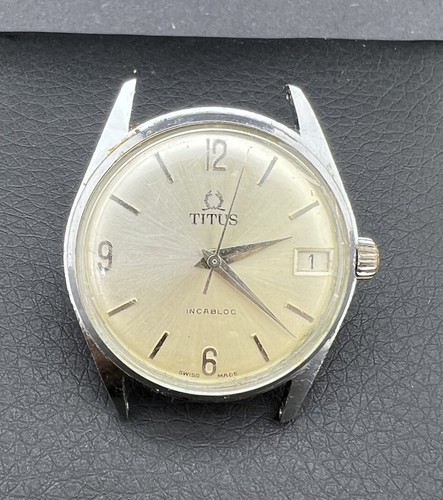 Solvil & Titus Geneve, Mechanical Manual Watch, Incabloc, Working, 32 mm