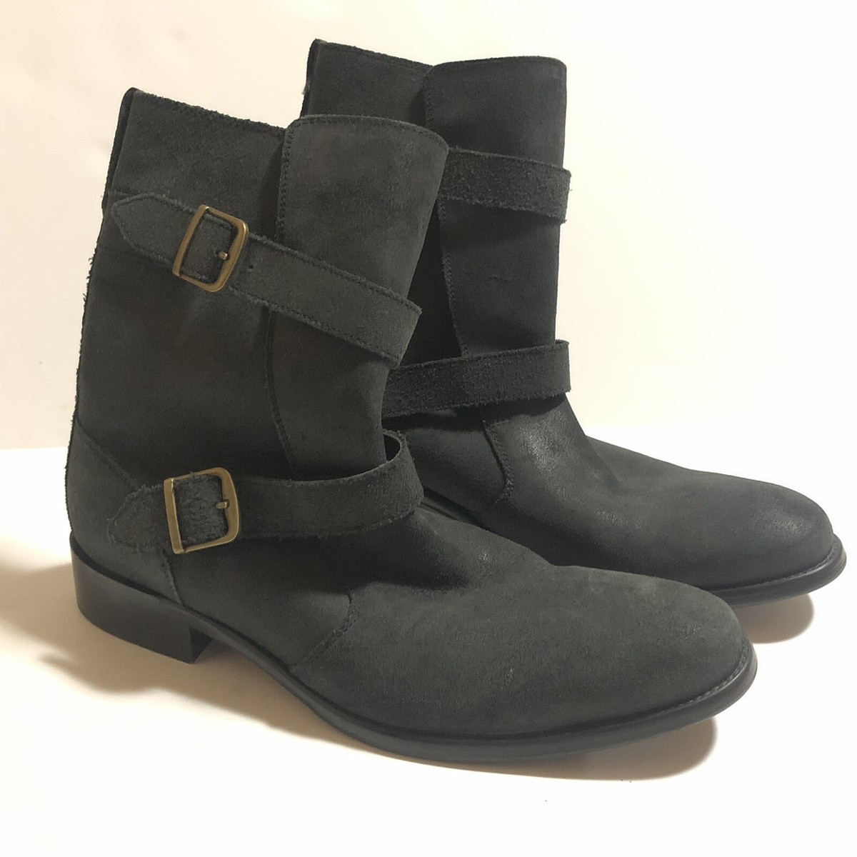 Cole Haan Nike Air Boots Men\'s Waterproof Duck Shoes Size 10 COLE HAAN Nike Air Stratus Black Leather Boots Hiking Ski  main image 3
