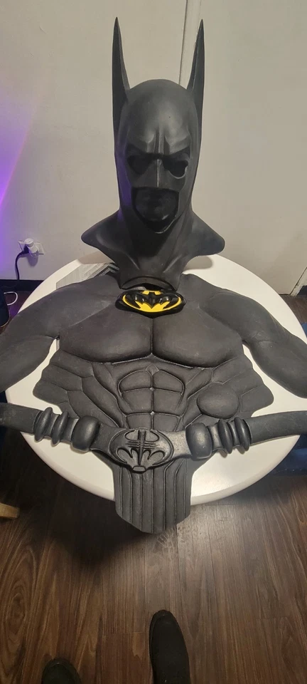 Traje Batman Forever, Val Kilmer Panther Foto 2 de 4