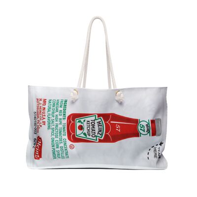 Heinz Ketchup Collection- Packet Weekender Bag