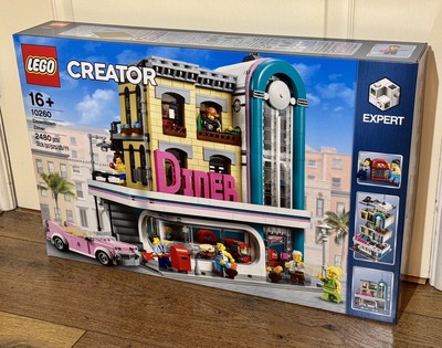 LEGO 10260 DOWNTOWN DINER MODULAR BUILDING CREATOR EXPERT Brandneu und versiegelt