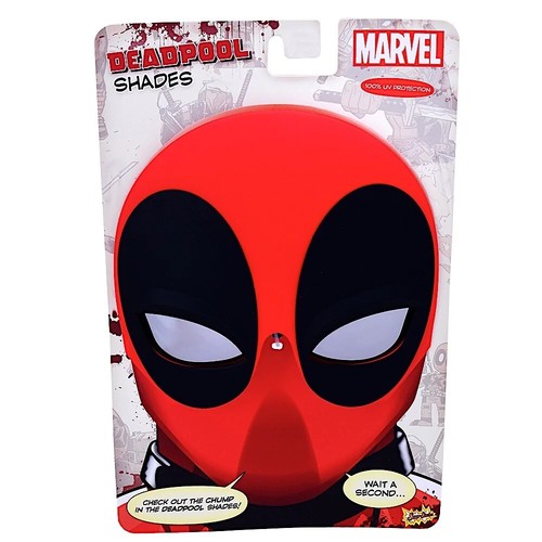 Sun-Staches Marvel Avengers Deadpool Character Sunglasses Party Favors UV400 - Picture 2 of 3