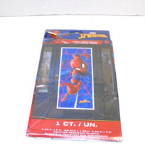 Spiderman Party Banner Door Poster Plastic
