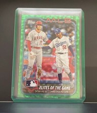 2024 Topps Elites Of The Game 431/499 Green Shohei Ohtani And Mookie Betts