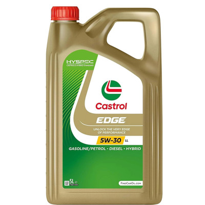 5L 5 liter CASTROL EDGE 5W-30 LL engine oil BMW LL04 MB 229.31/.51 VW 504/507.00